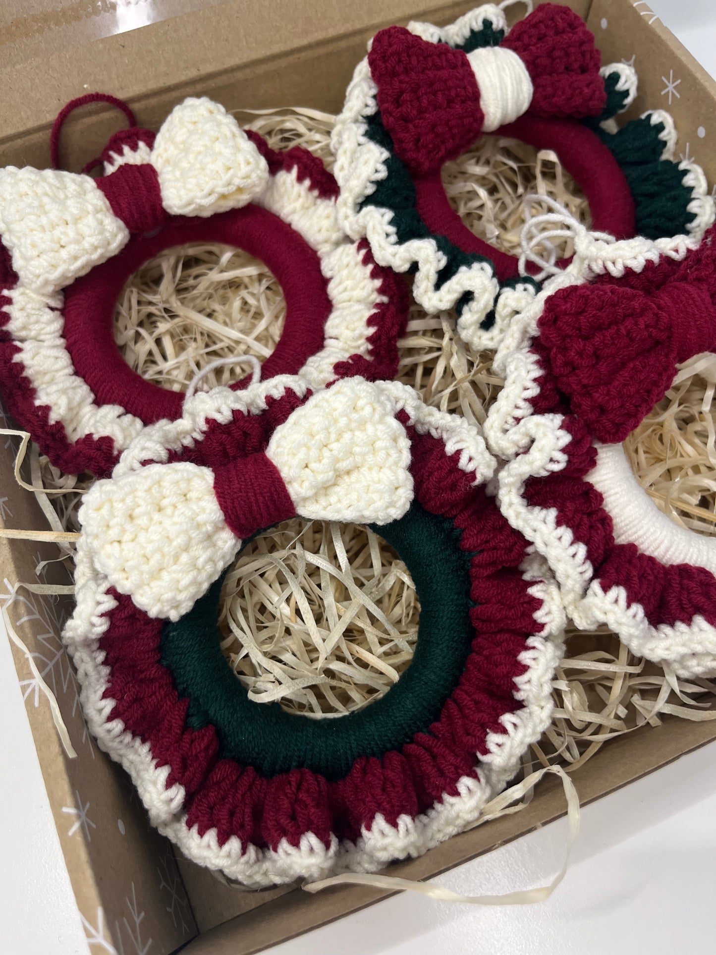 Zestaw ozdób świątecznych