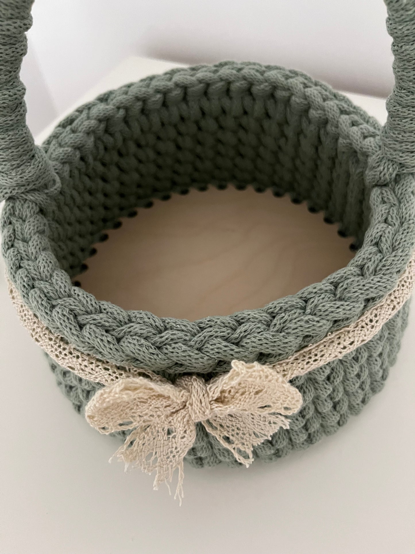 Koszyk wielkanocny szałwia