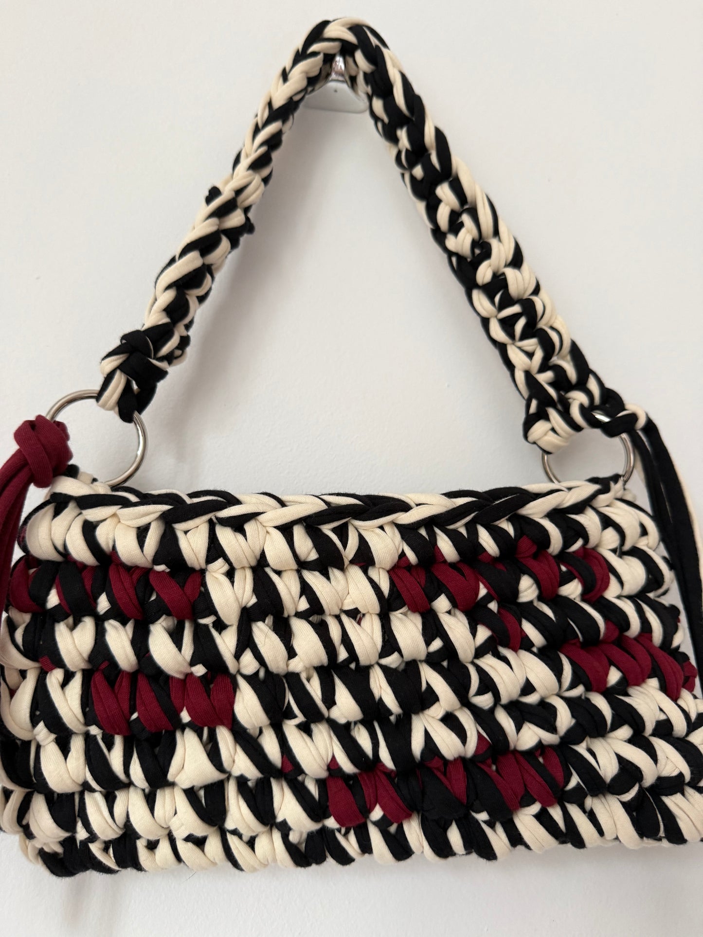 Bagietka kremowo czarna