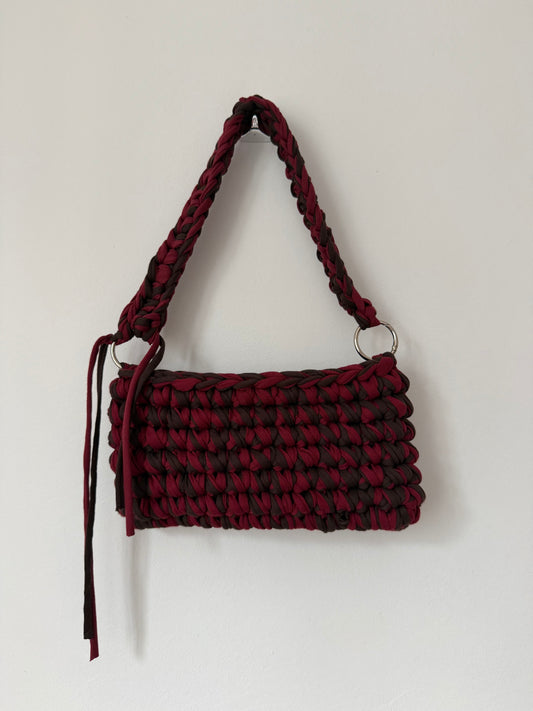 Bagietka brązowo bordowa