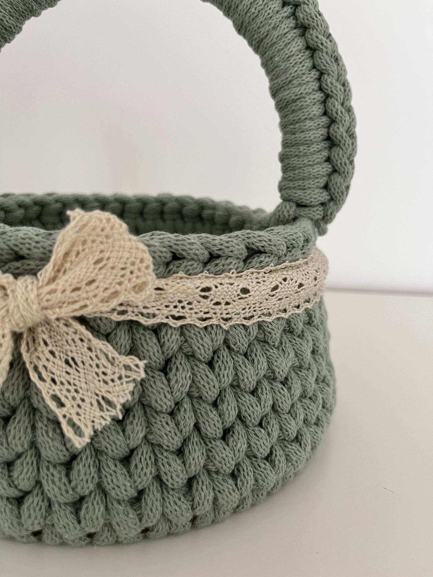 Koszyk wielkanocny szałwia