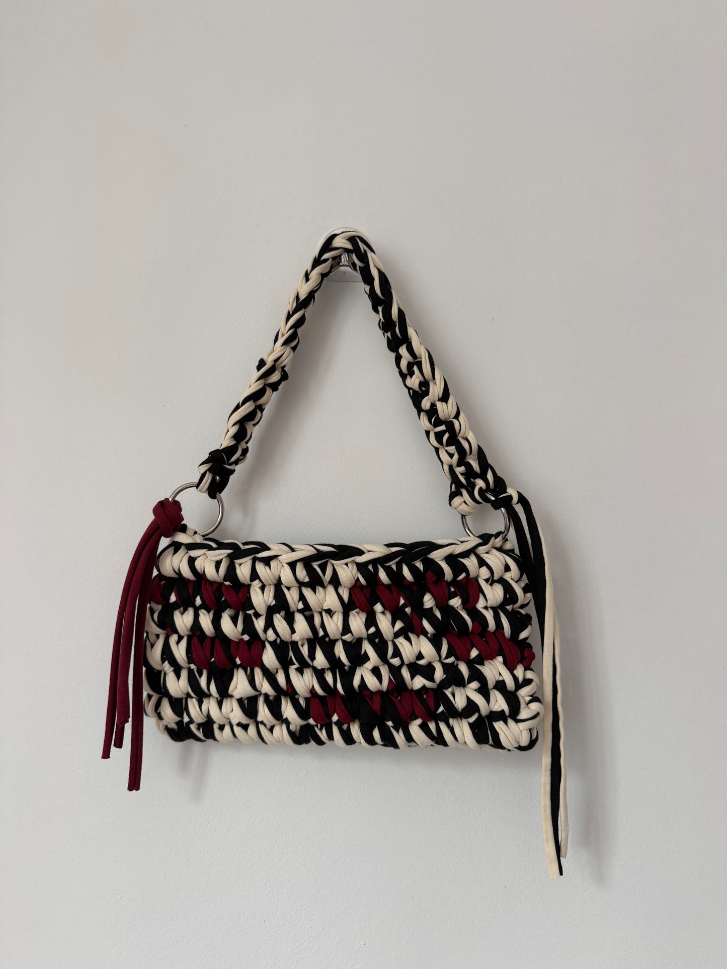 Bagietka kremowo czarna