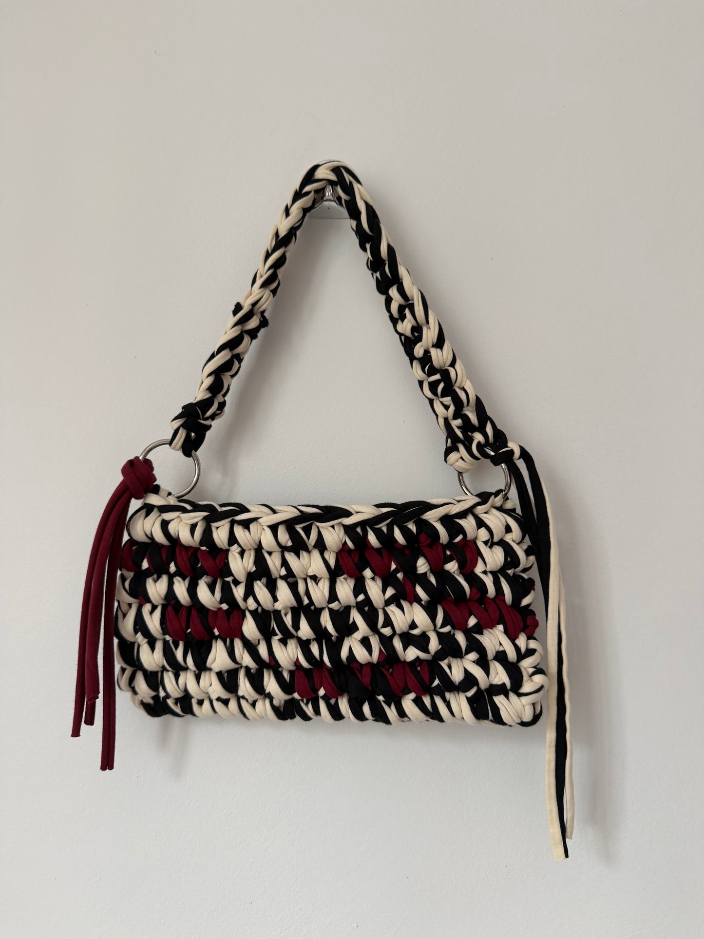 Bagietka kremowo czarna