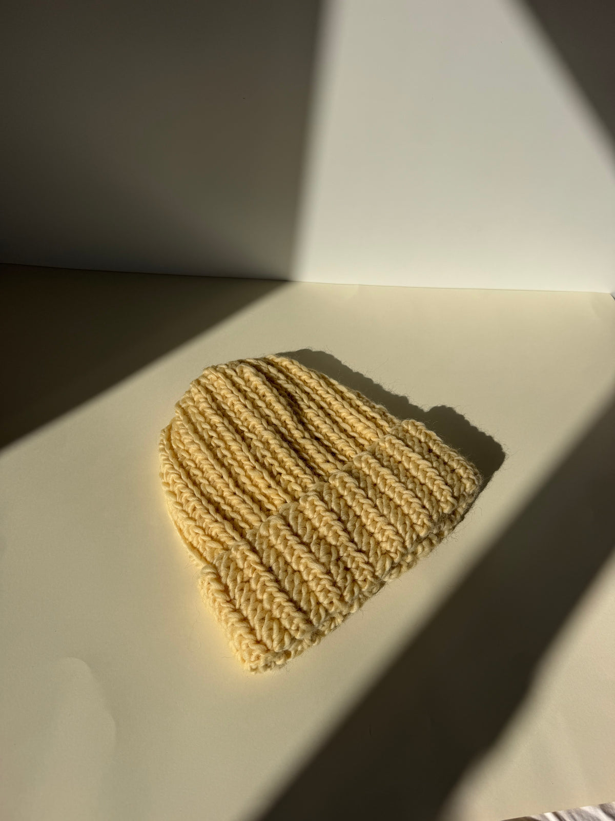 Czapka wełniana lemoniada