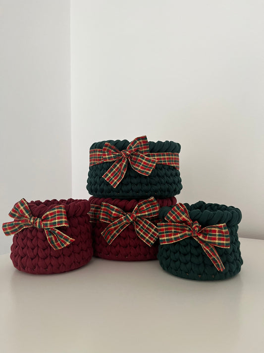 Zestaw czterech koszykow 🧺