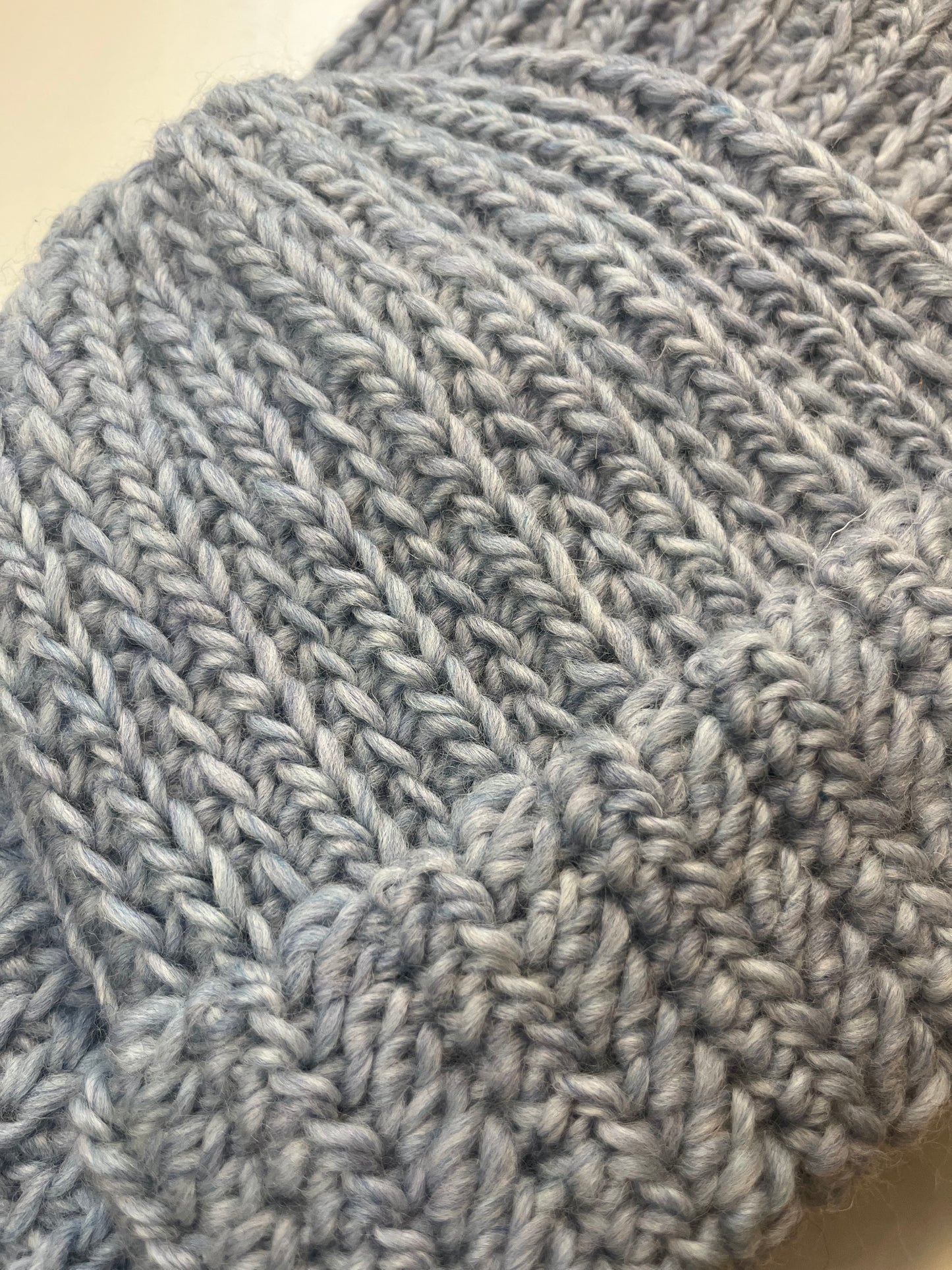 Komplet wełniany mgła