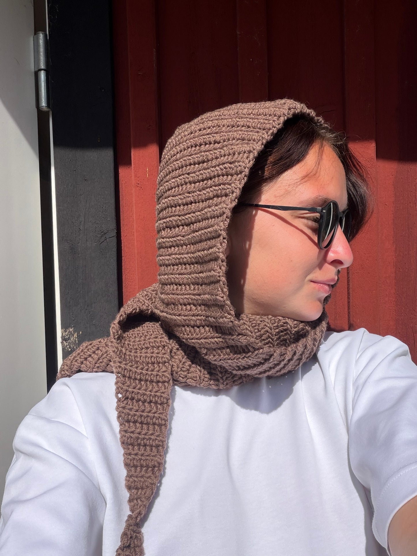 Wełniany kaptur Merino