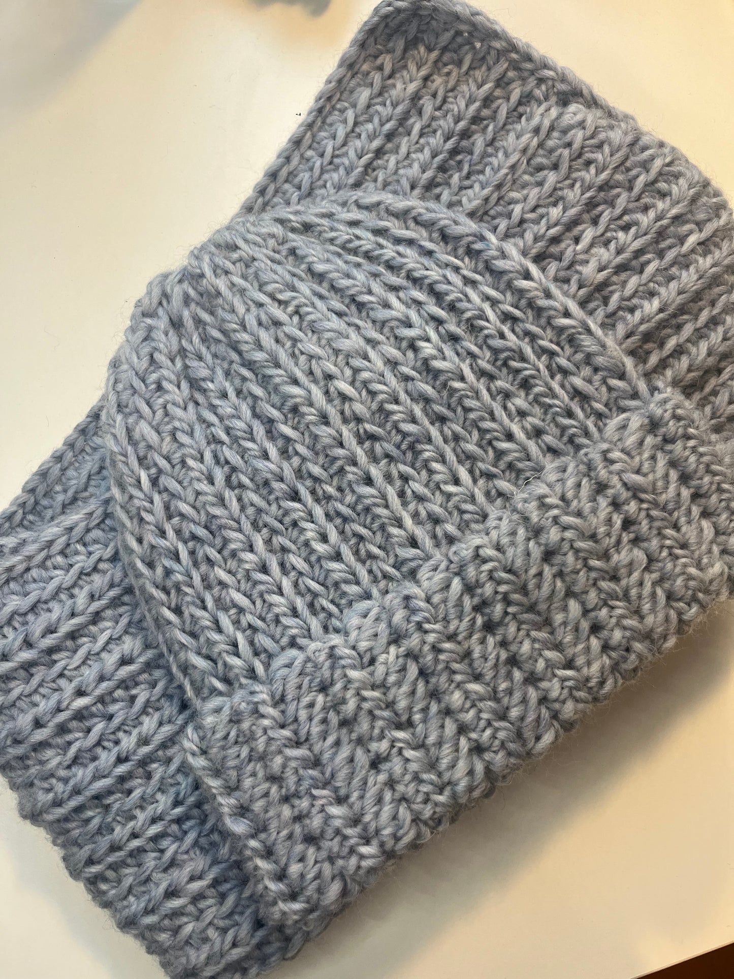 Komplet wełniany mgła