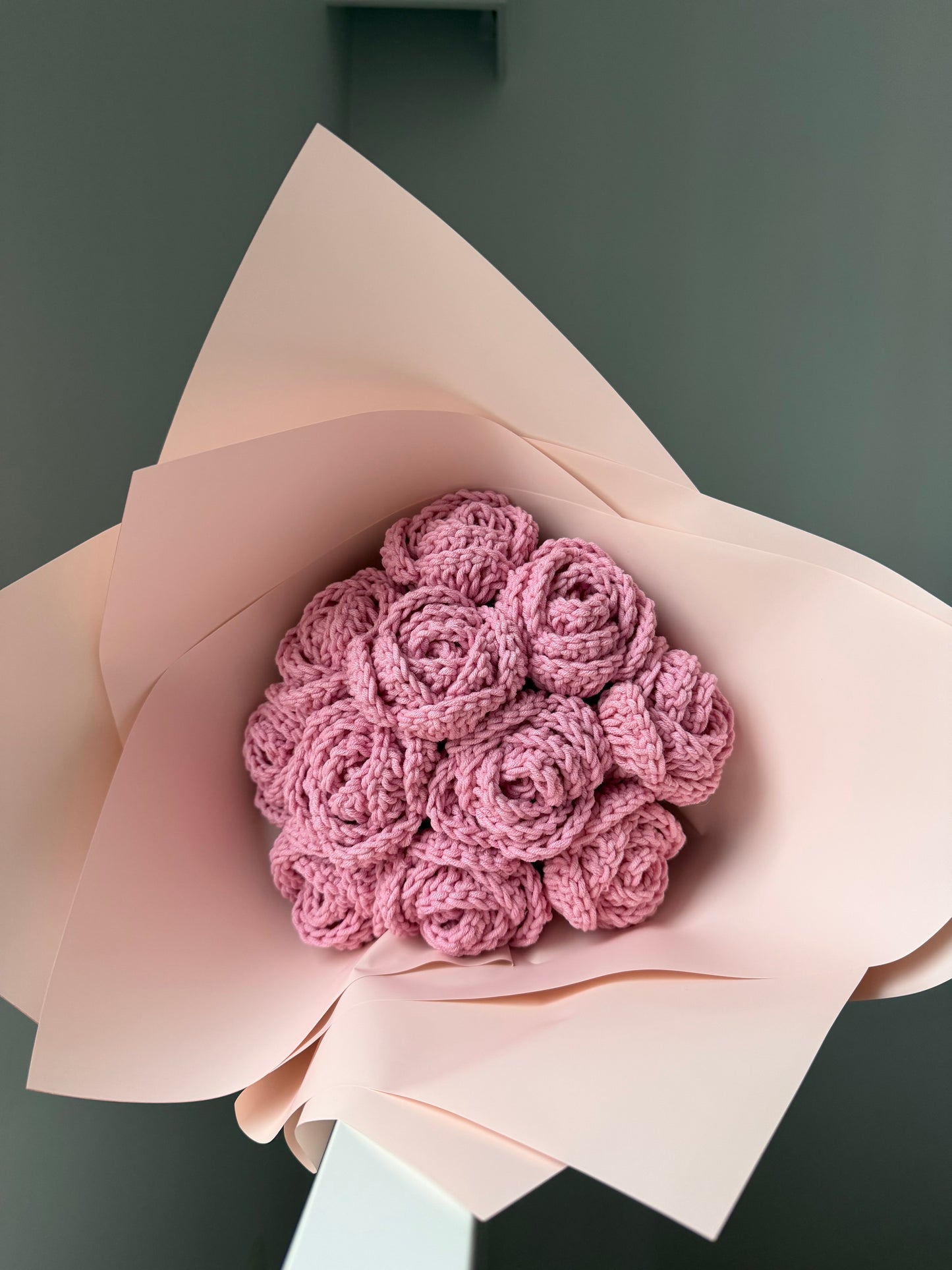 Bukiet róż różowy