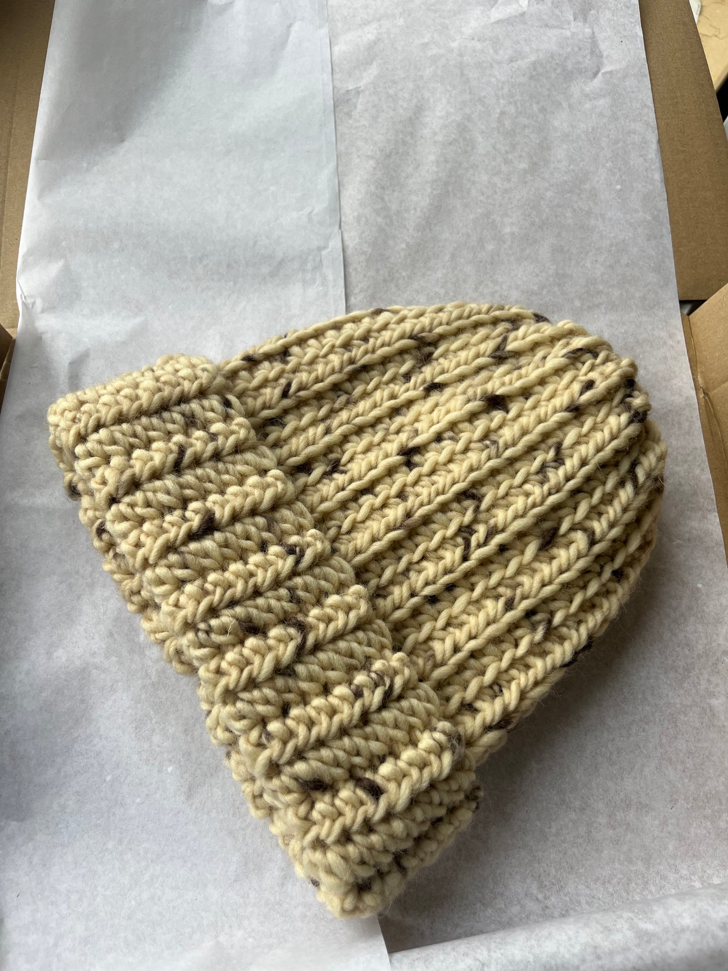Czapka wełniana cookie dough 🍪