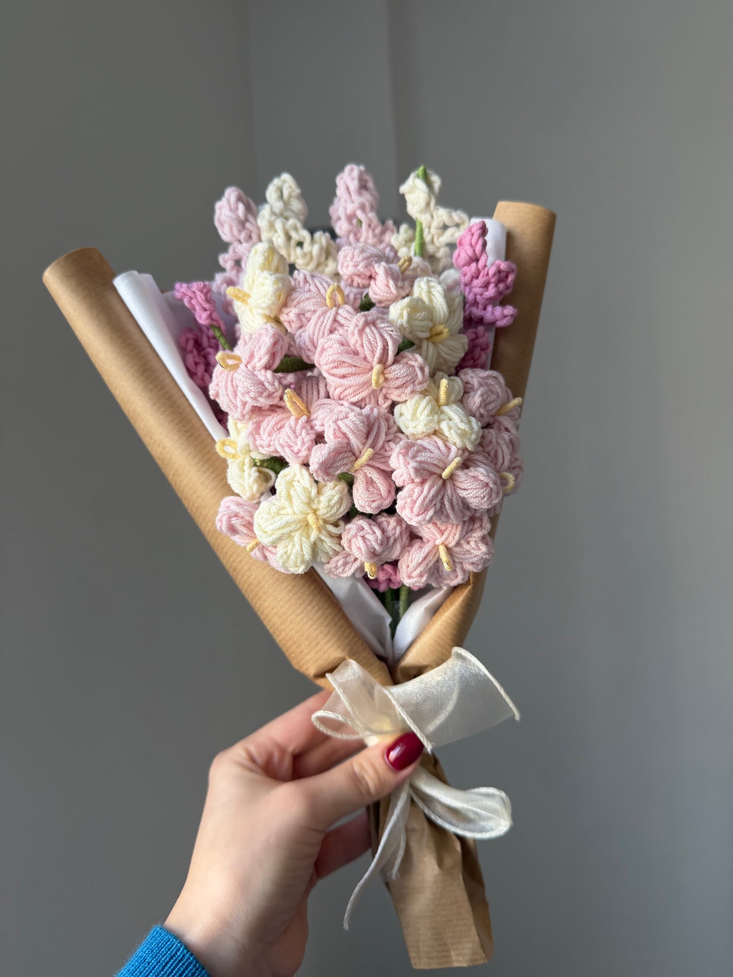 Bukiet pudrowy 💞