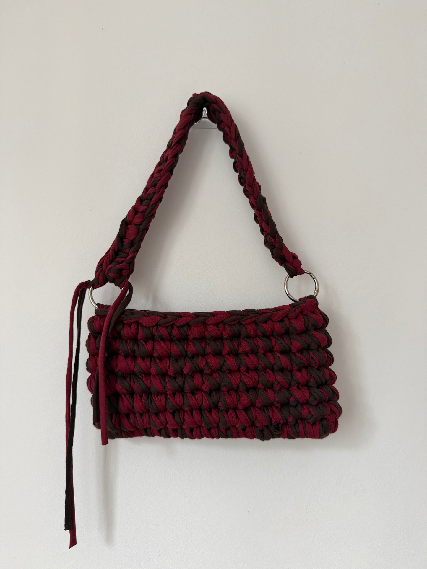 Bagietka brązowo bordowa