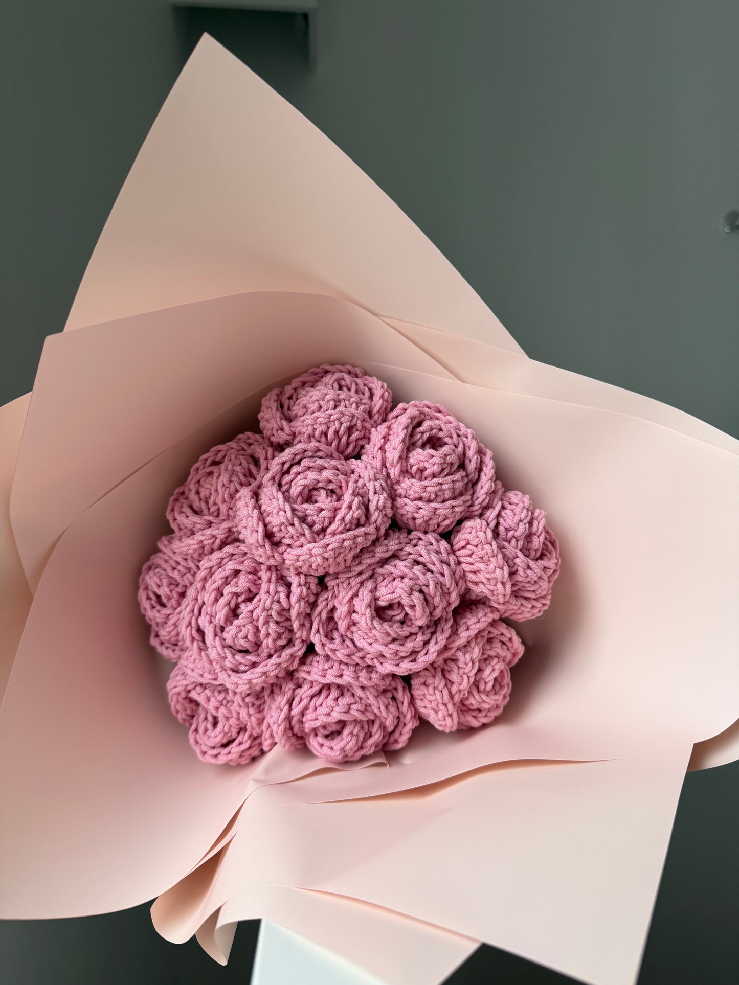 Bukiet róż różowy