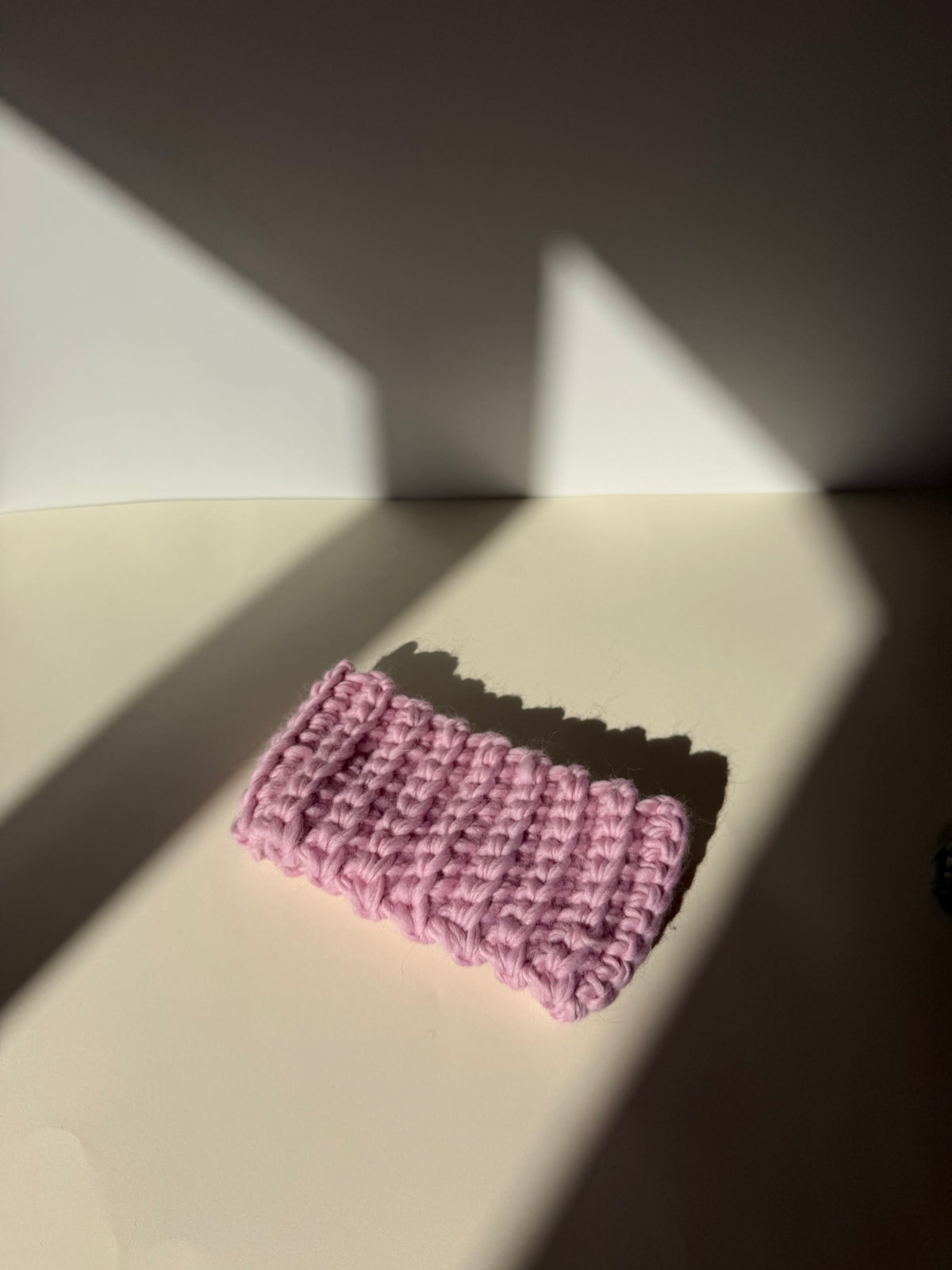 Wełniana opaska chunky