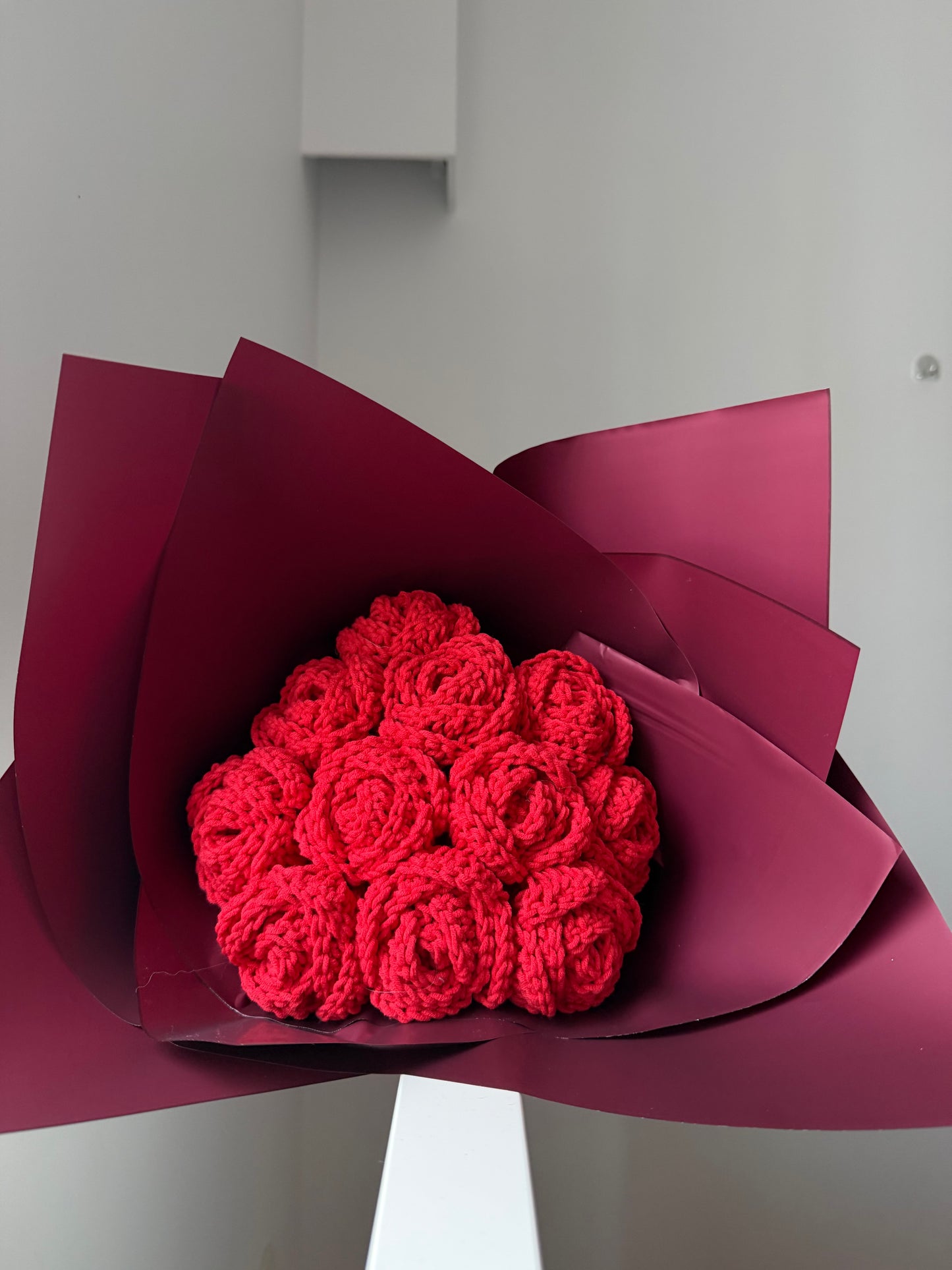 Bukiet czerwonych róż