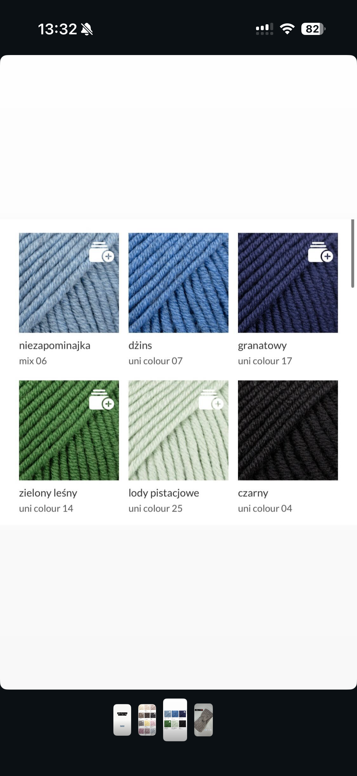 Wełniany kaptur Merino